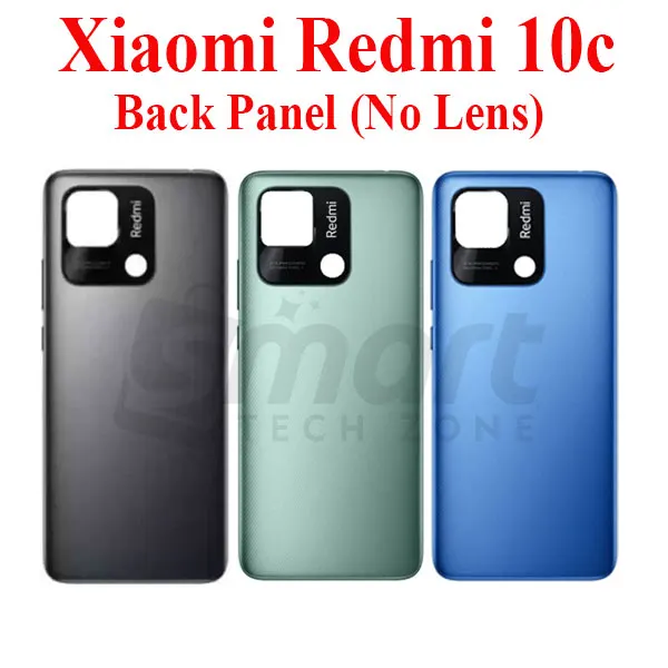 Xiaomi Redmi 10c Back Panel/Backshell/ Casing + Without Camera Lens + Side Buttons Replacement Parts Price in Bangladesh - Mobile.com.bd