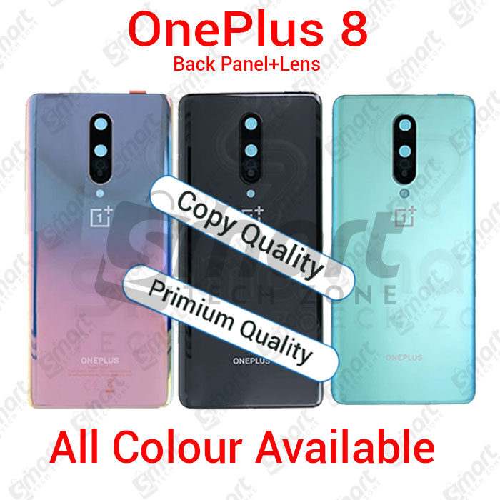 OnePlus 8 Back Panel/Backshell/ Casing + With Camera Lens + With Logo
