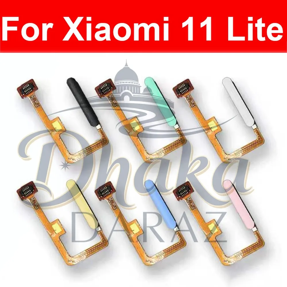 Xiaomi Mi 11 Lite Fingerprint Sensor with Flex Cable Replacement Parts Price in Bangladesh - Mobile.com.bd