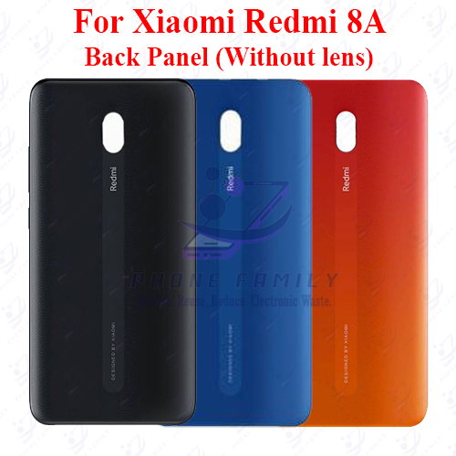 Xiaomi Redmi 8A Back Panel/Backshell/ Casing +Camera Lens+Side Button With Logo