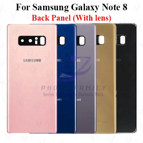 Samsung Galaxy Note 8 Back Panel/Backshell/ Casing +Camera Lens With Logo - Price in Bangladesh