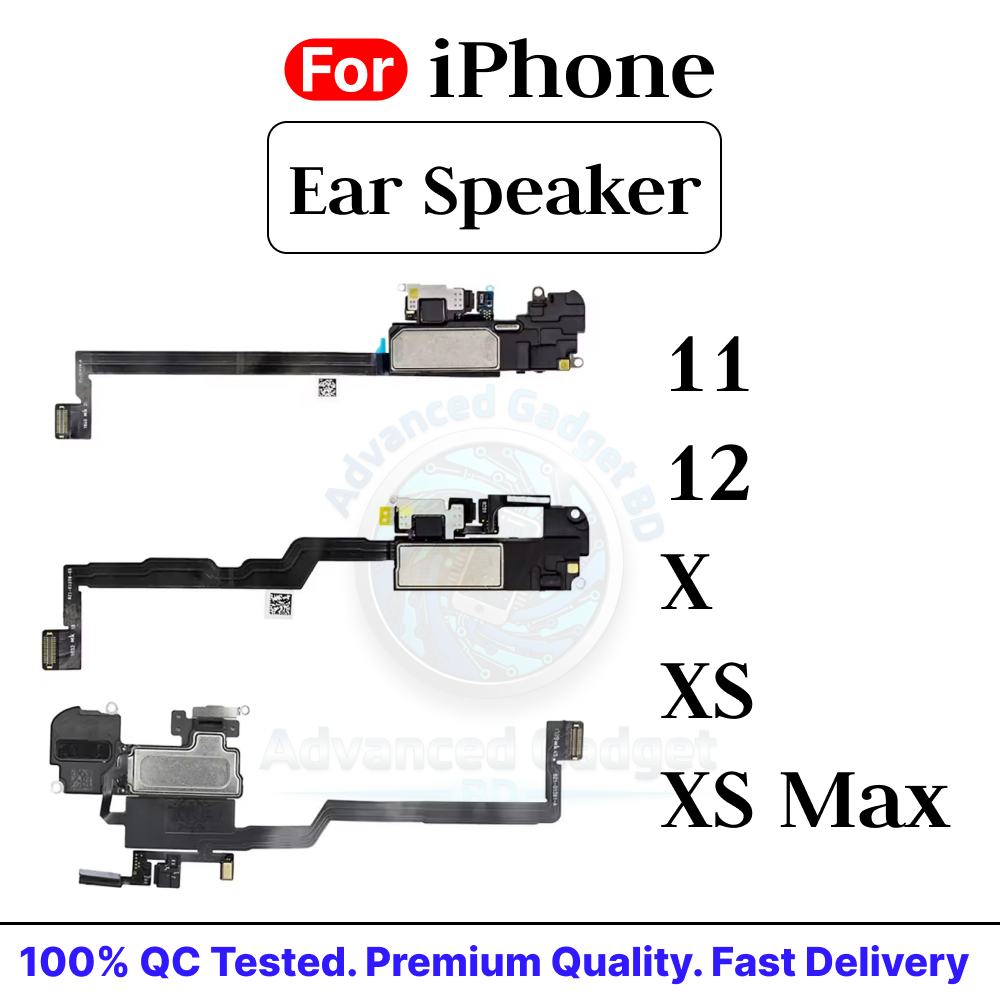 Ear Speaker Sensor With Flex Cable For iPhone 11 11 Pro Max X XS Max Earpiece And