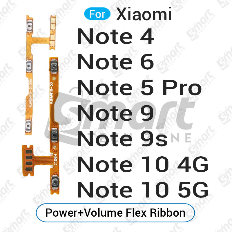 Xiaomi Redmi Note 4-5 Series Power on / Off Switch Button Side Volume Up Down