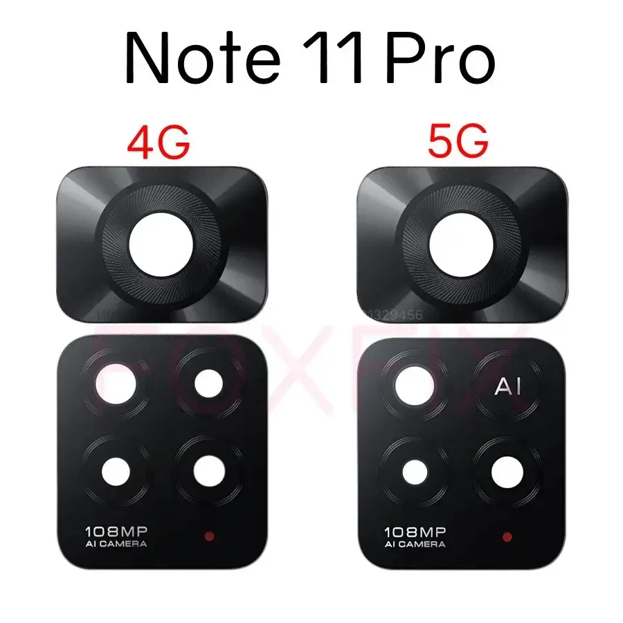 Xiaomi Redmi Note 11 Pro 4G/5G (Global) Camera Glass Lens Back Rear Camera Lens Replacement Parts Price in Bangladesh - Mobile.com.bd