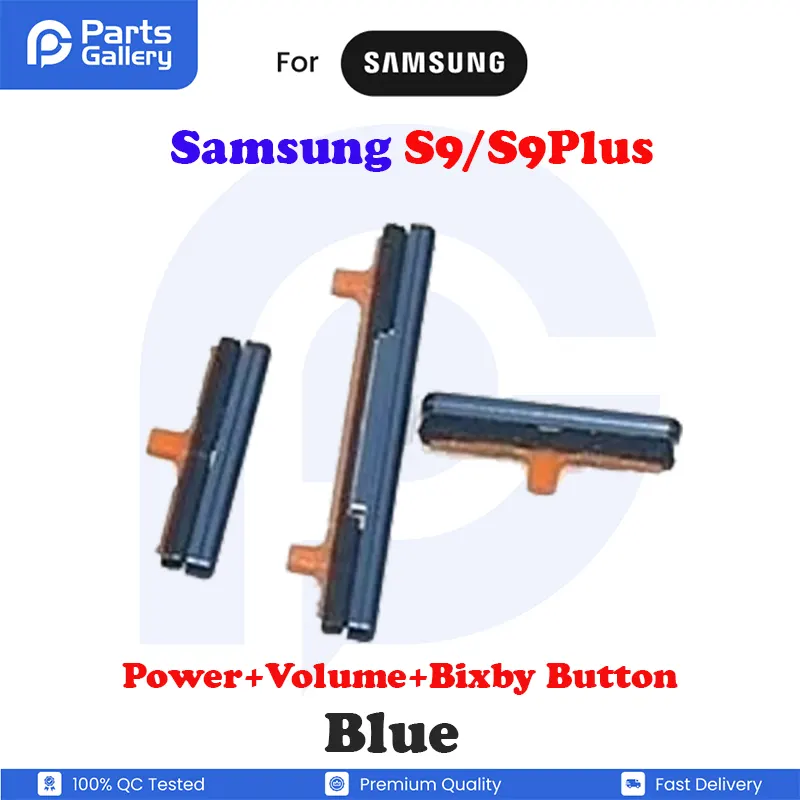 Samsung Galaxy S9/S9 Plus Side Volume Button + Power ON / Off, Bixby Buttton Key Set - Price in Bangladesh