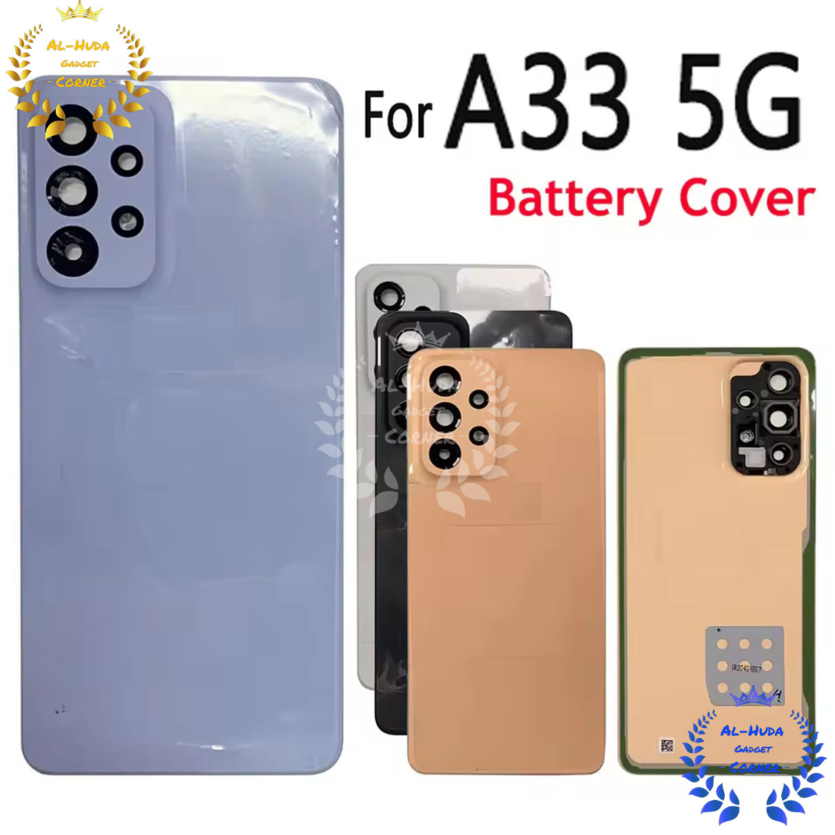 Replacement Backshell Panel for Samsung Galaxy A33 5G Battery Back Door Housing