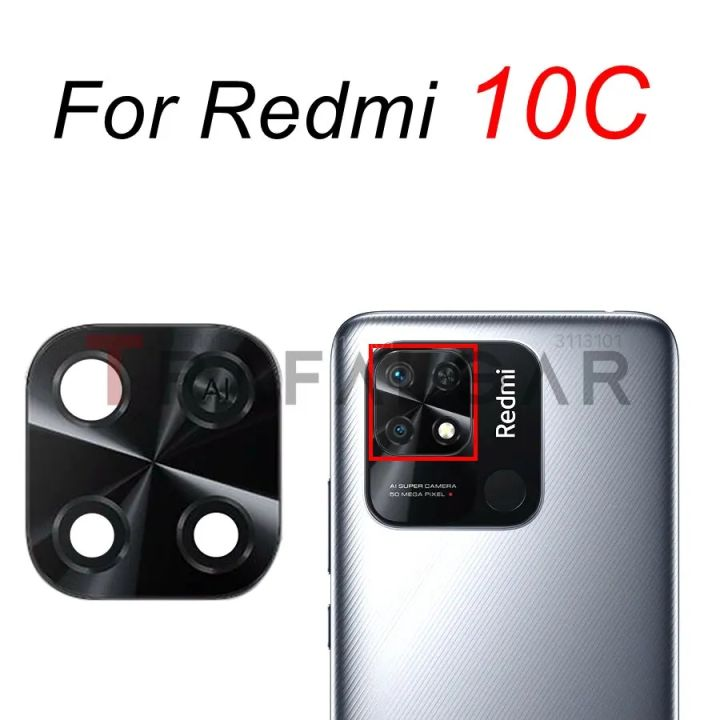 Back Camera Glass Lens Camera Lens for Xiaomi Redmi 10C 4G