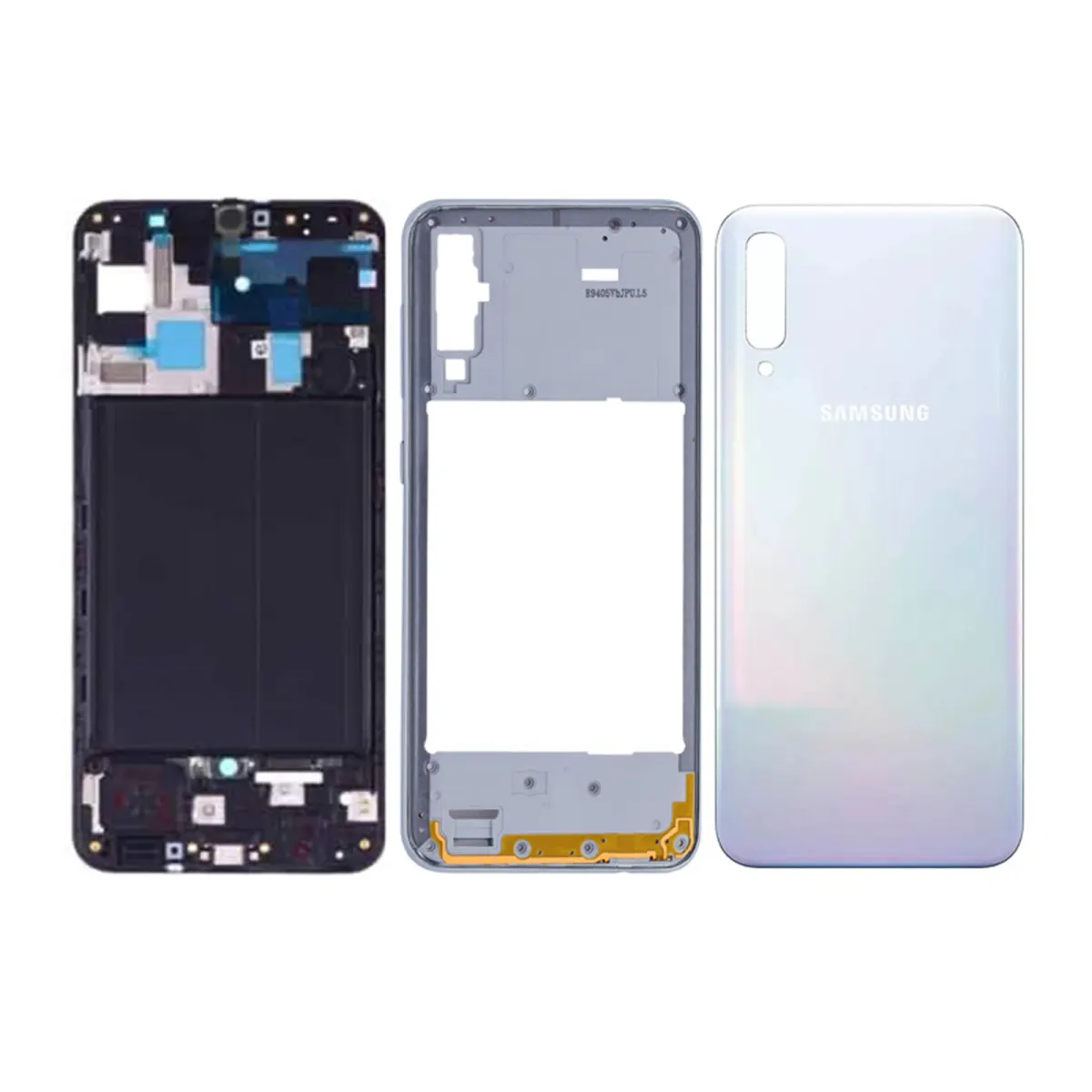 Samsung Full Body Housing Set for Samsung Galaxy A50 Includes Front LCD Frame, Middle Bezel Replacement Parts Price in Bangladesh - Mobile.com.bd