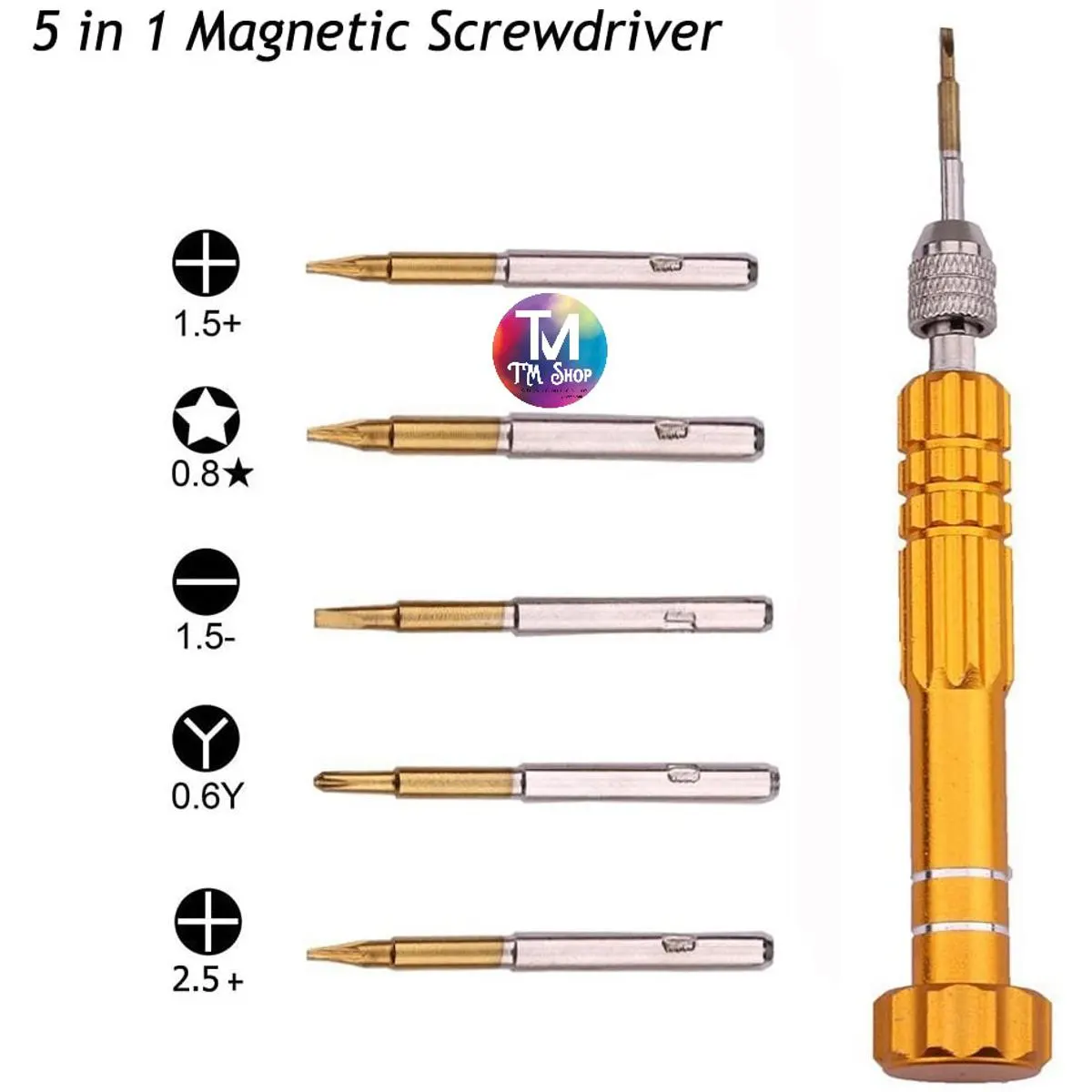 Apple IPhone Screwdriver Kit 5 in 1 for Apple (208719413 Replacement Parts Price in Bangladesh - Mobile.com.bd