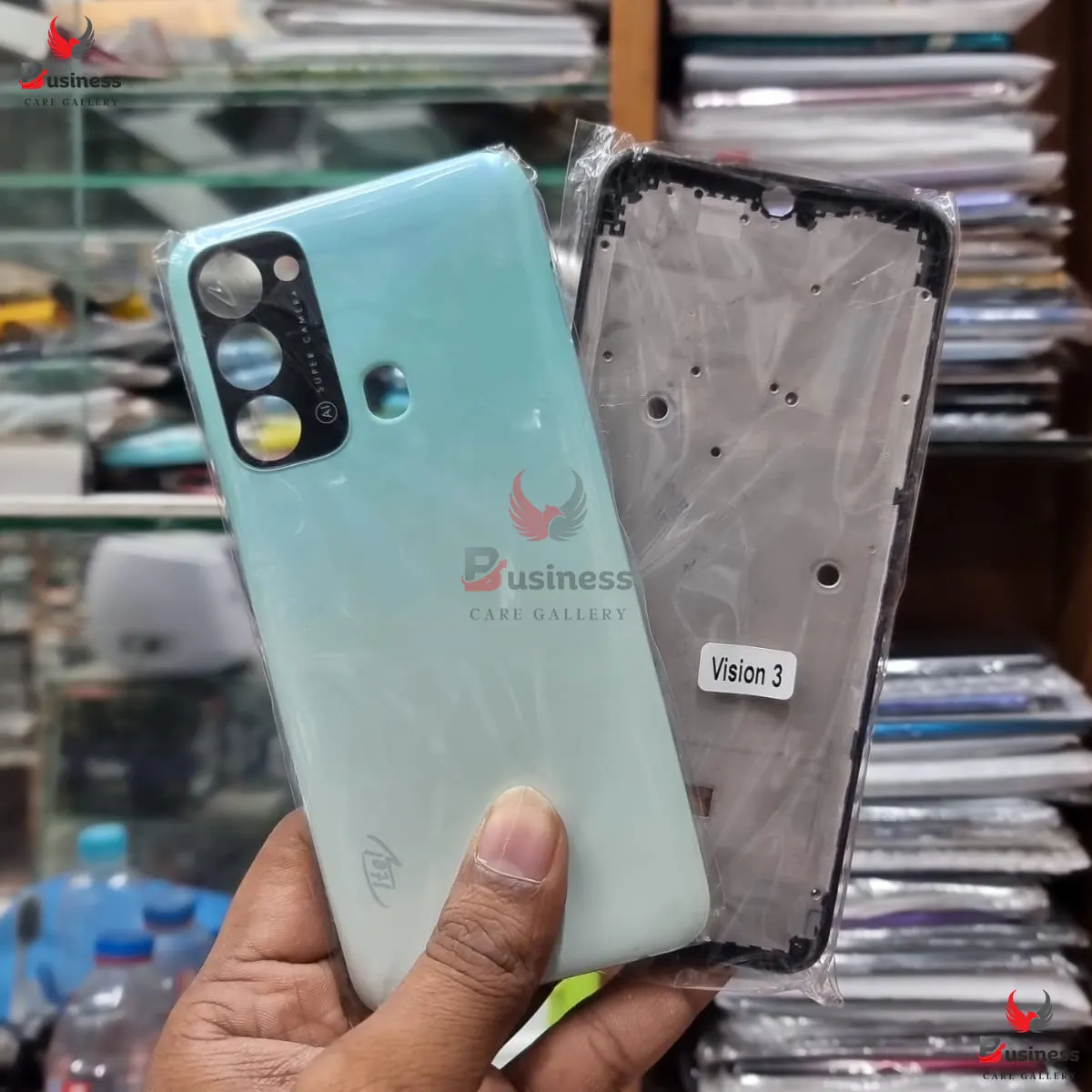Full Body Housing for Itel Vision 3 - White-Blue-Green-Black - Price in Bangladesh