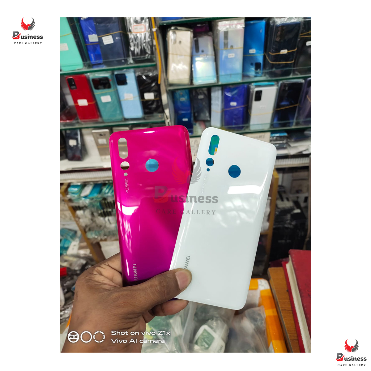 Huawei Nova 4 Phone Battery Back Cover Backshell Glass Battery Rear Case Phone