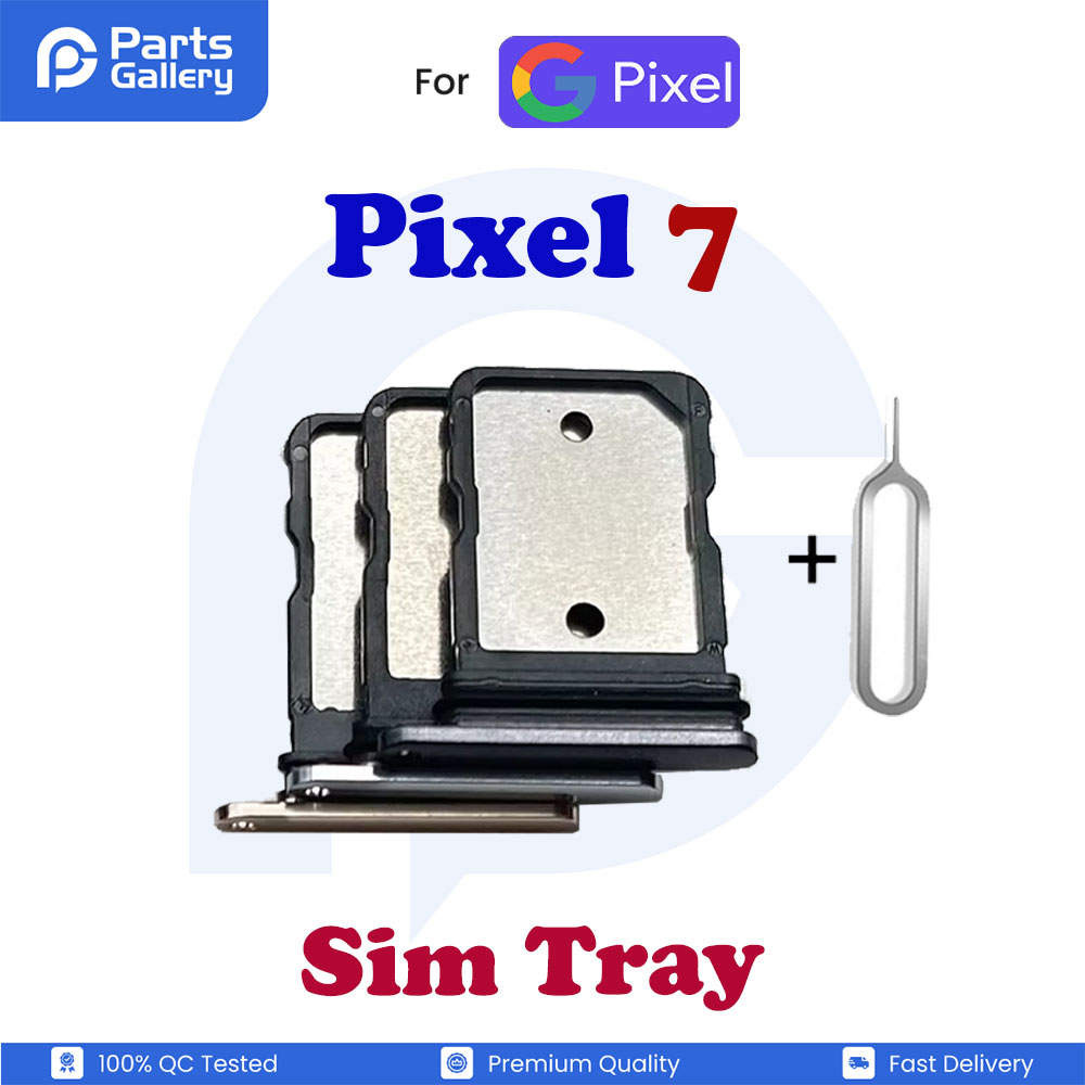 Google Pixel 7 Nano Sim Card Tray Holder Sim Adaptor With Free Sim Ejector Pin