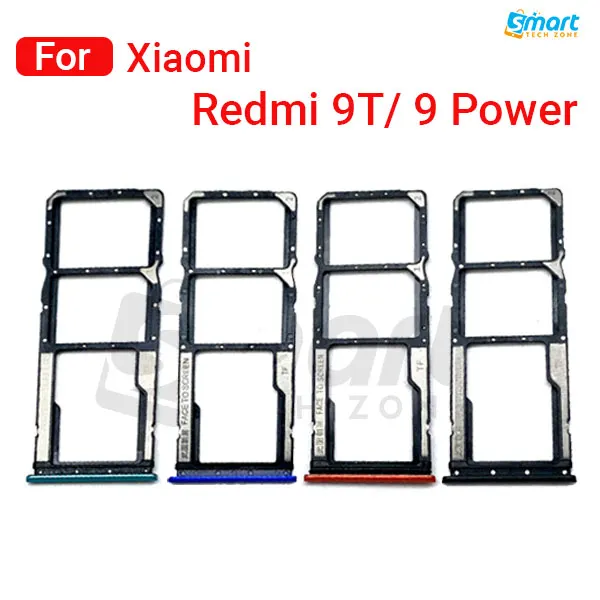 Xiaomi Redmi 9T/ 9 Power Sim Tray Micro SD Card Slot with Sim Ejector Pin Replacement Parts Price in Bangladesh - Mobile.com.bd