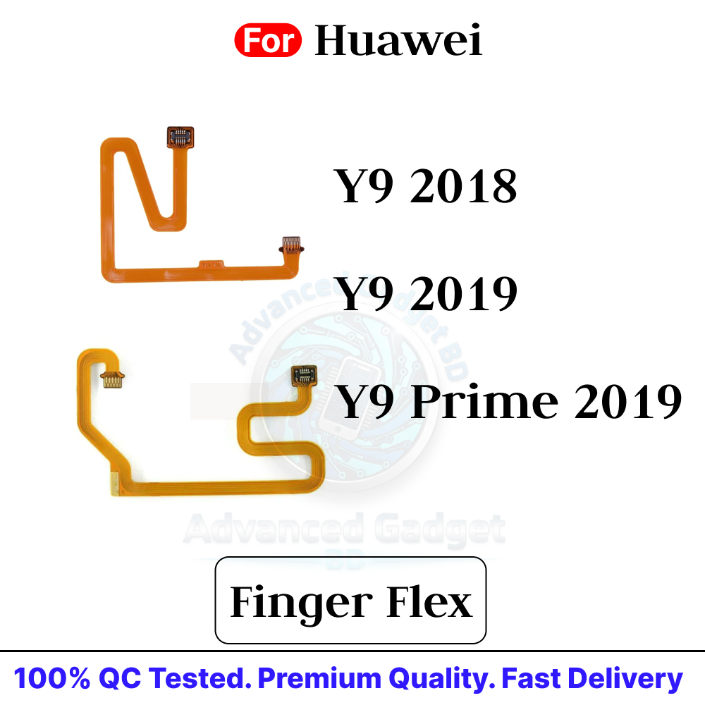 Fingerprint Connector Flex Cable Ribbon For Huawei Y9 2018 Y9 2019 Y9 Prime 2019