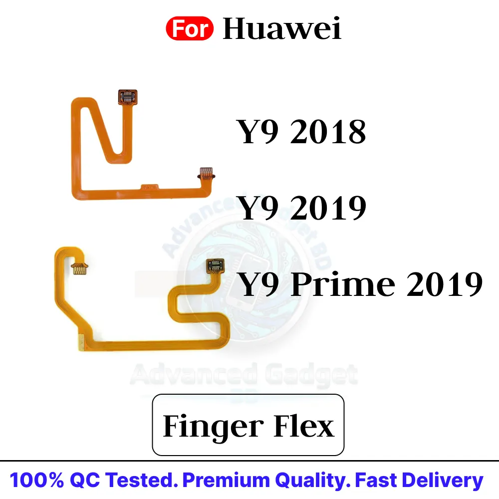 Huawei Fingerprint Connector Flex Cable Ribbon For Huawei Y9 2018 Y9 2019 Y9 Prime 2019 Replacement Parts Price in Bangladesh - Mobile.com.bd
