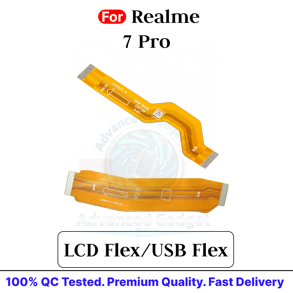 Main Motherboard (Main to Sub Board) Flex Cable for Realme 7 Pro Main LCD (Display)