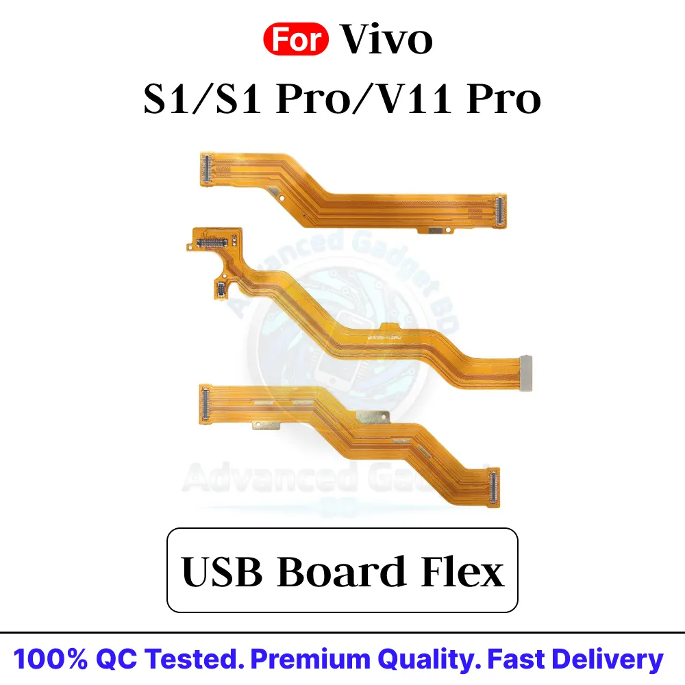 Vivo Main Motherboard (Main to Sub Board) Flex Cable for Vivo S1 S1 Pro V11 Pro Main LCD Replacement Parts Price in Bangladesh - Mobile.com.bd