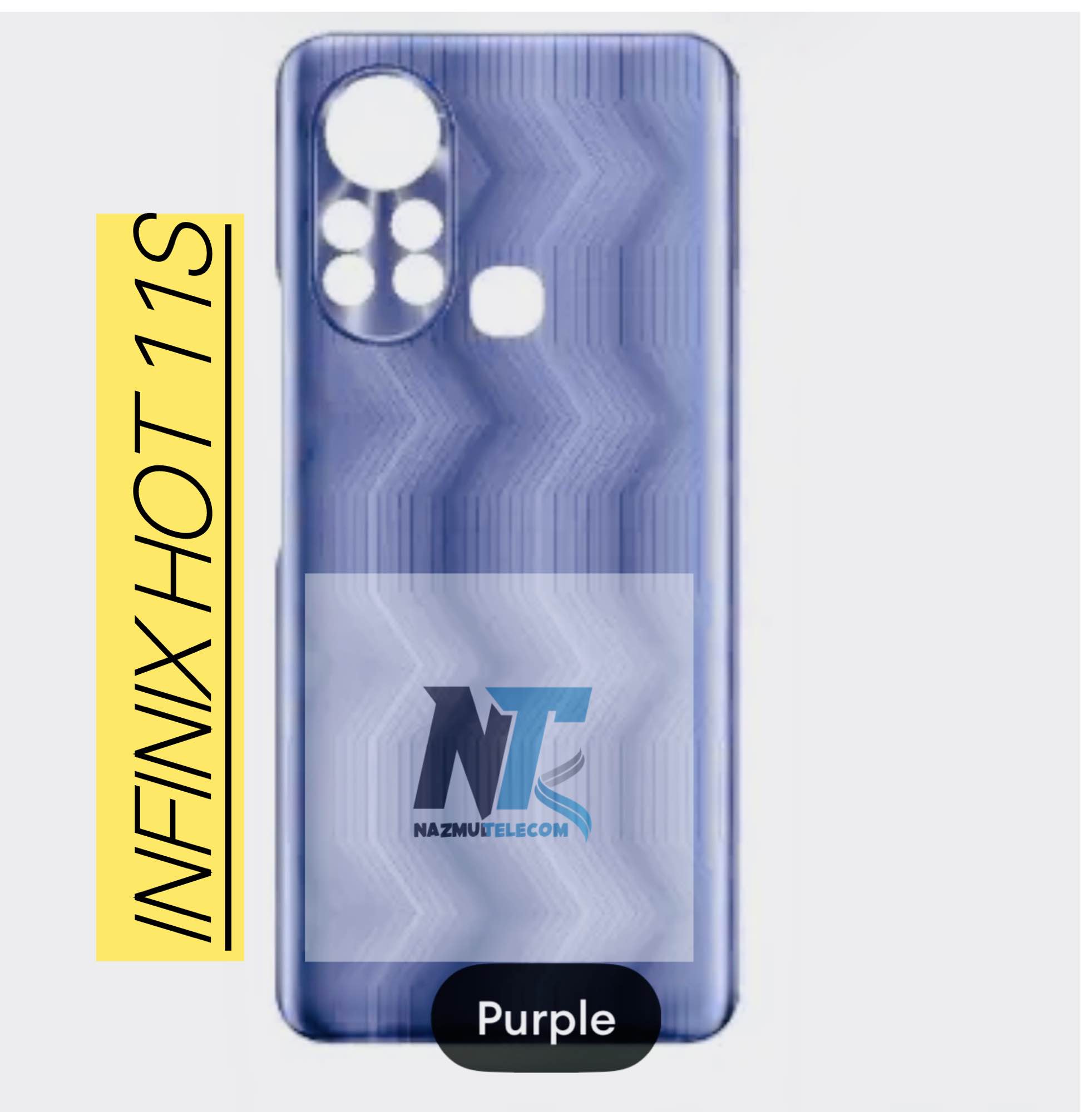 Infinix Hot 11s / X6812 - (Plastic) Back Shell / Casing