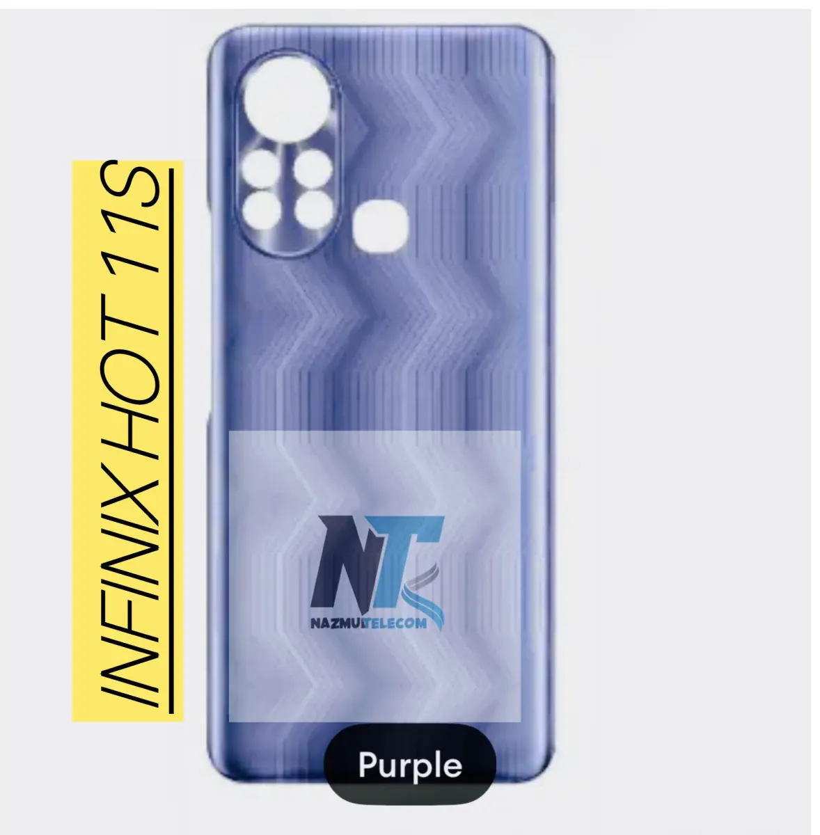 Infinix Hot 11s / X6812 - (Plastic) Back Shell / Casing Replacement Parts Price in Bangladesh - Mobile.com.bd