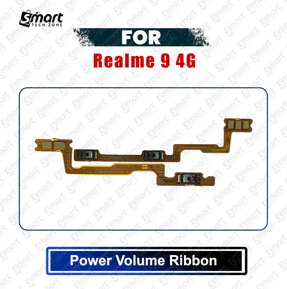 Realme 9 4G (RMX3521) Power on / Off Switch Button Side Volume Up Down Buttons Flex