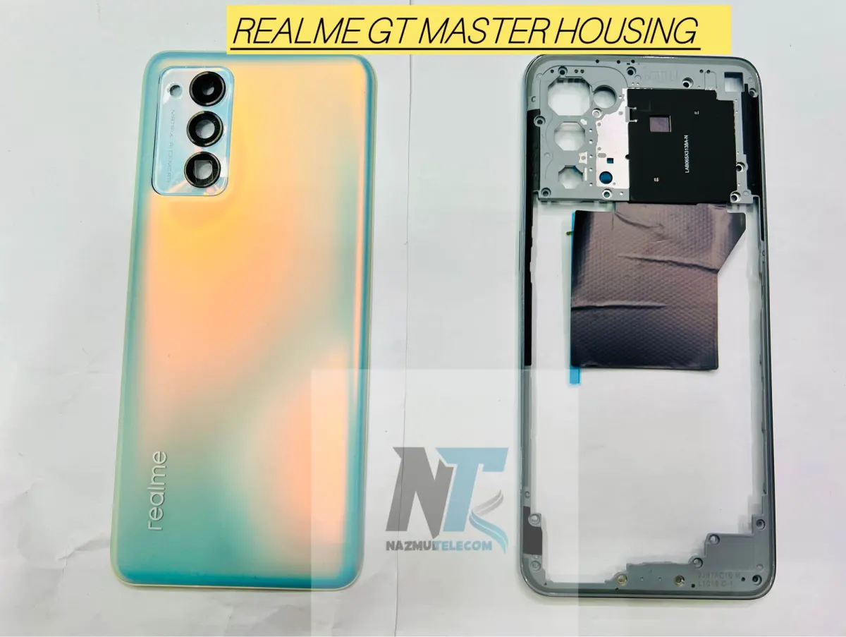 Realme Housing Back Cover For Realme gt Master Middle Front Frame Bezel Battery Cover Replacement Parts Price in Bangladesh - Mobile.com.bd