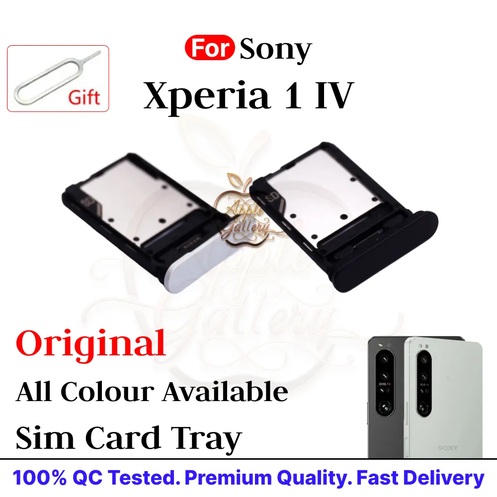 Sony Xperia 1 IV Sim Card Tray Holder Sim Adapto Replacement Parts Price in Bangladesh - Mobile.com.bd