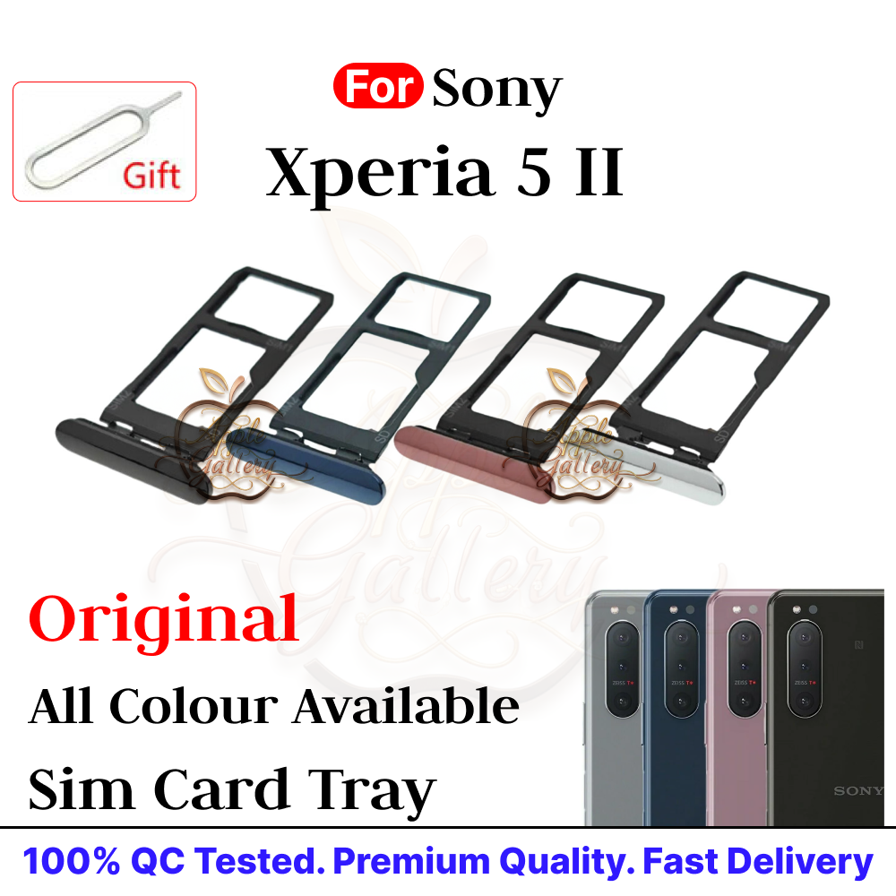 Sony Xperia 5 II Sim Card Tray Holder Sim Adapto Replacement Parts