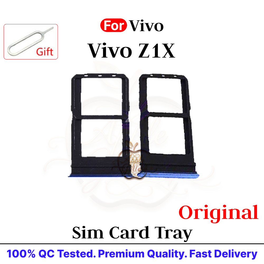 Vivo Z1x Sim Card Tray Holder Sim Adapto Replacement Parts