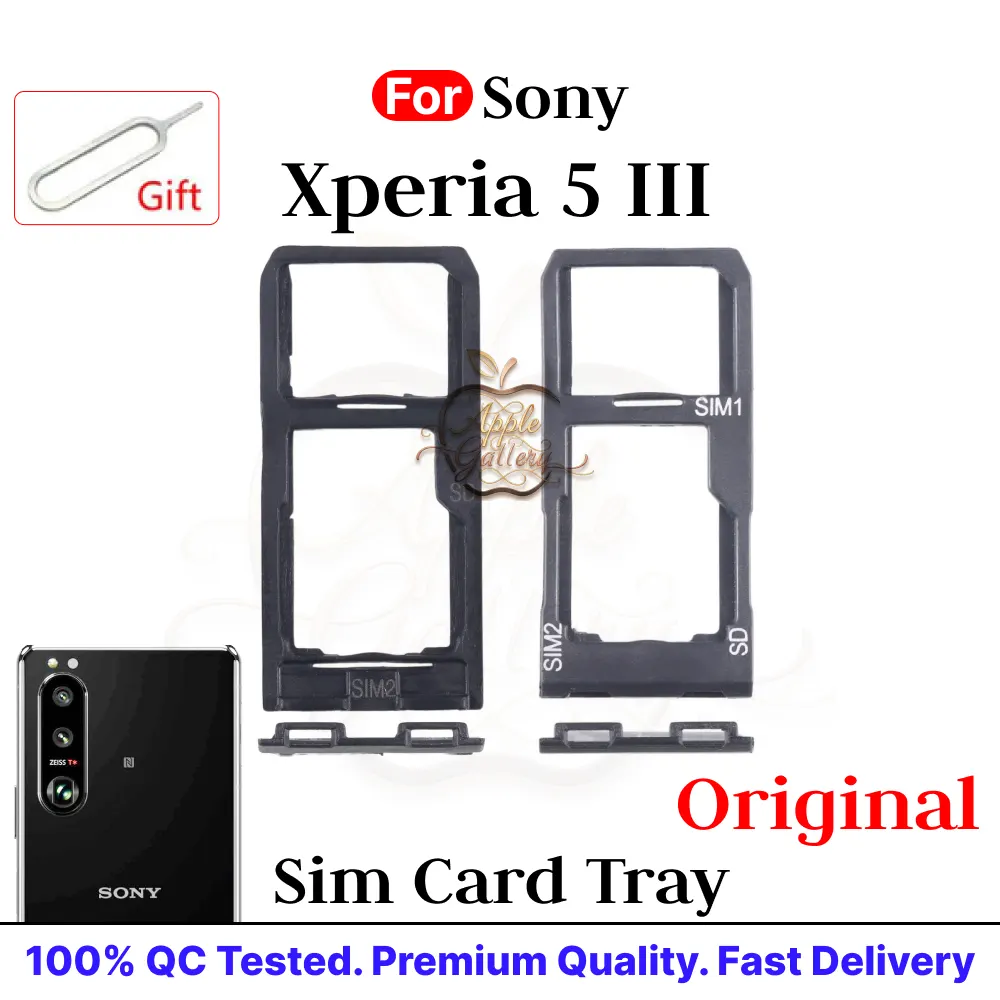 Sony Xperia 5 Iii Sim Card Tray Holder Sim Adapto Replacement Parts Price in Bangladesh - Mobile.com.bd