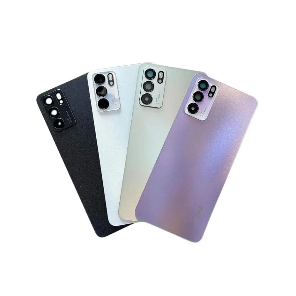 Oppo Reno 6 5G Replacement Backshell Glass Panel Back Battery Cover Rear Door Replacement Parts Price in Bangladesh - Mobile.com.bd