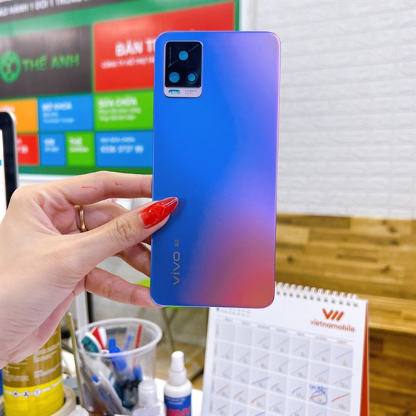 Vivo V20 Pro 5G Phone Battery Back Cover Backshell Glass Battery Rear Case Phone