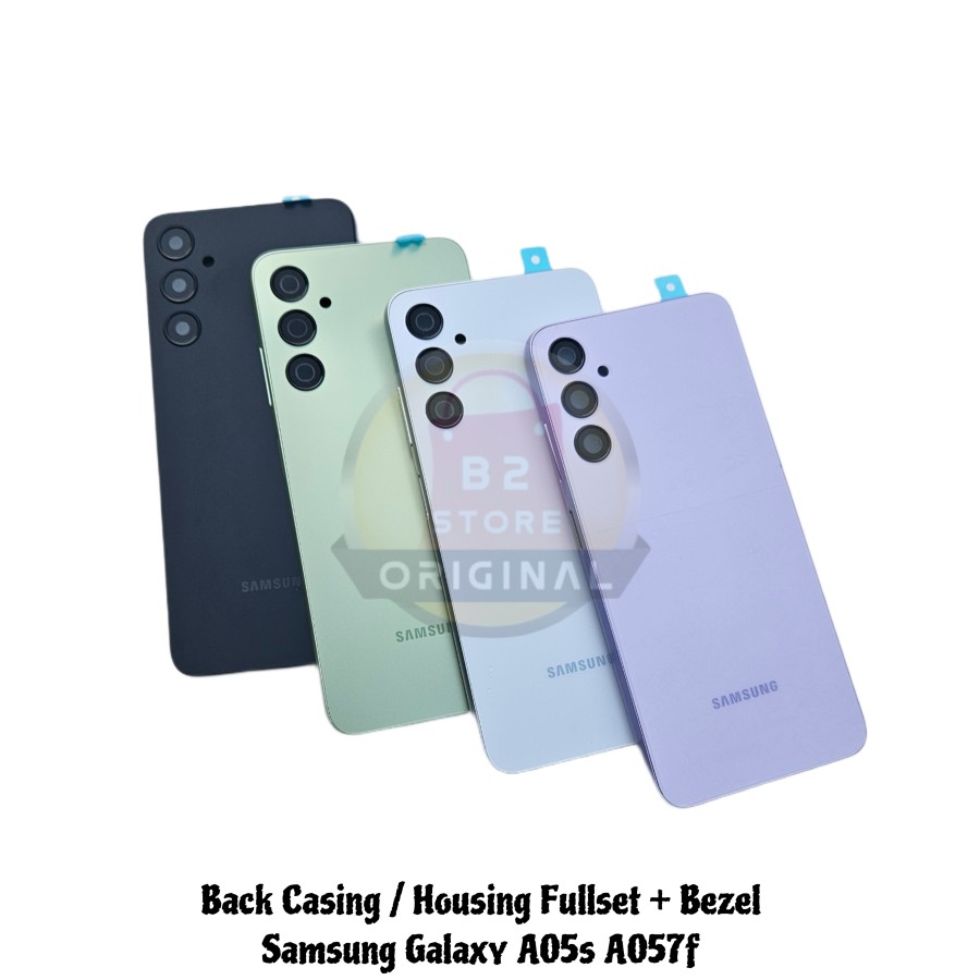 Back Casing Kesing Housing Samsung Galaxy A05s A057f 100% Original Battery Back Door