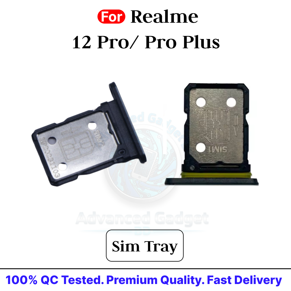 Sim Tray SD Card Tray Holder Card Realme 12 Pro/ Pro Plus Sim Ejector Pin