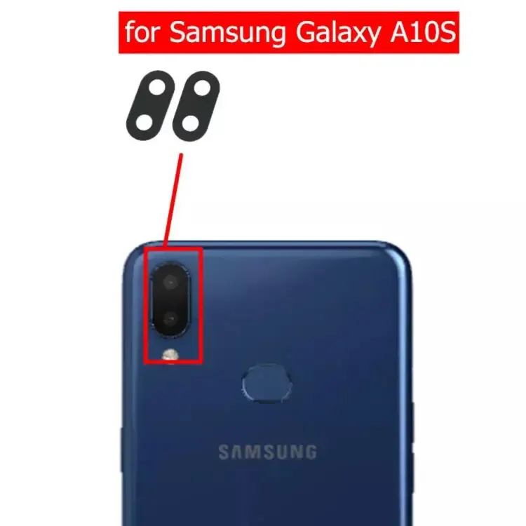 Samsung Back Rear Camera Lens Glass Samsung Galaxy A10 A10s A20 A30 Camera Lens Glass Replacement Parts Price in Bangladesh - Mobile.com.bd