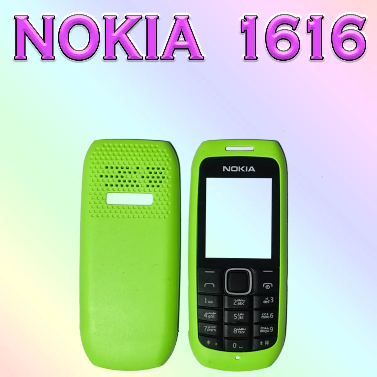 Nokia Casing For Nokia 1616 Black Red Green Replacement Parts Price in Bangladesh - Mobile.com.bd