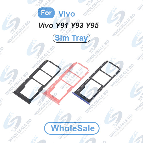 Vivo Y91 Y93 Y95 SIM Tray Replacement Slot Holder Sim Slot /SD Card Tray /Holder
