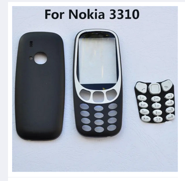 Nokia 3310 3G Front & Back Side Full Body Housing / Casing With Body - Phone Back