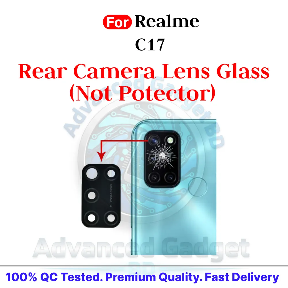 Realme C17 Camera Main Glass Lens Replacement Part Replacement Parts Price in Bangladesh - Mobile.com.bd
