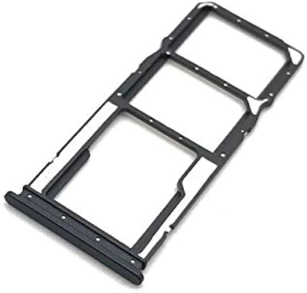 Redmi Xioami Mi Redmi Note 10 Black Color SIM Card Holder Tray Replacement Parts Price in Bangladesh - Mobile.com.bd