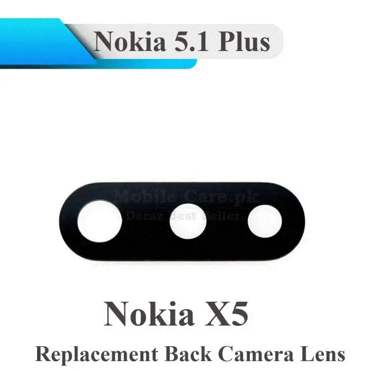 Nokia Camera Glass_Nokia 5.1 Plus Replacement Parts Price in Bangladesh - Mobile.com.bd