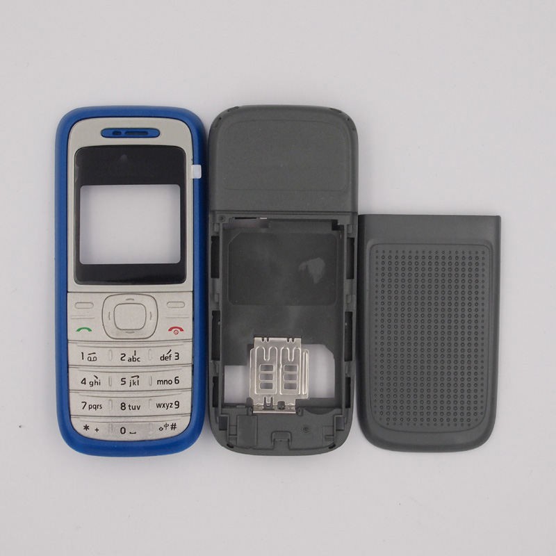 Nokia 1208 Full Complete Mobile Front and Back Side Casing with Keypad - Mobile