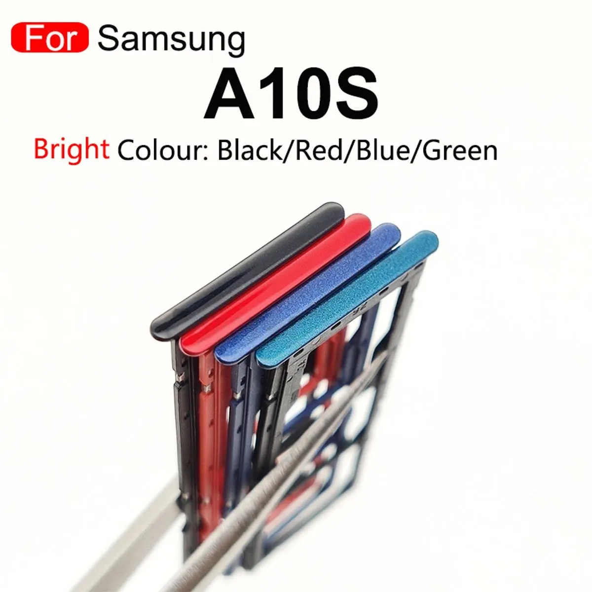 Samsung Sim Slot SD Card Tray Holder for Samsung A10s Replacement Parts Price in Bangladesh - Mobile.com.bd