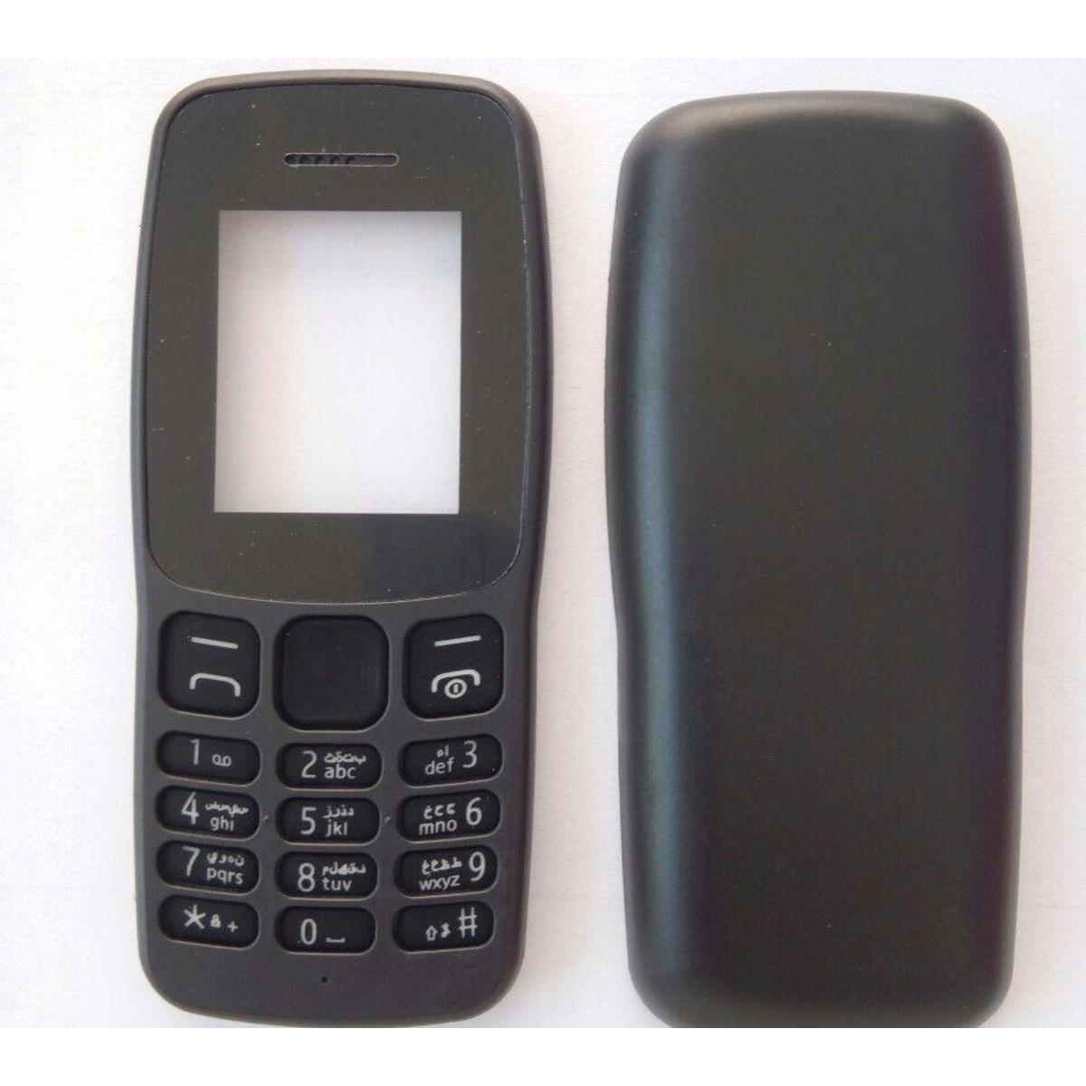 Front & Back Side Mobile Casing / Casing with Keypad for Nokia 106 2018 - Stylish
