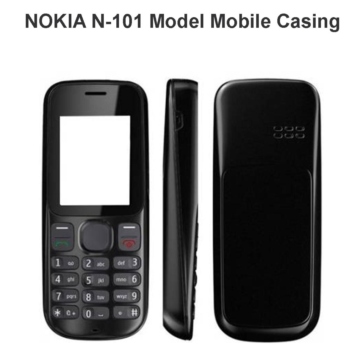 Nokia N101 Front & Back Side Mobile Casing/Housing with Keypad
