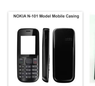 Nokia N101 Front & Back Side Mobile Casing/Housing with Keypad