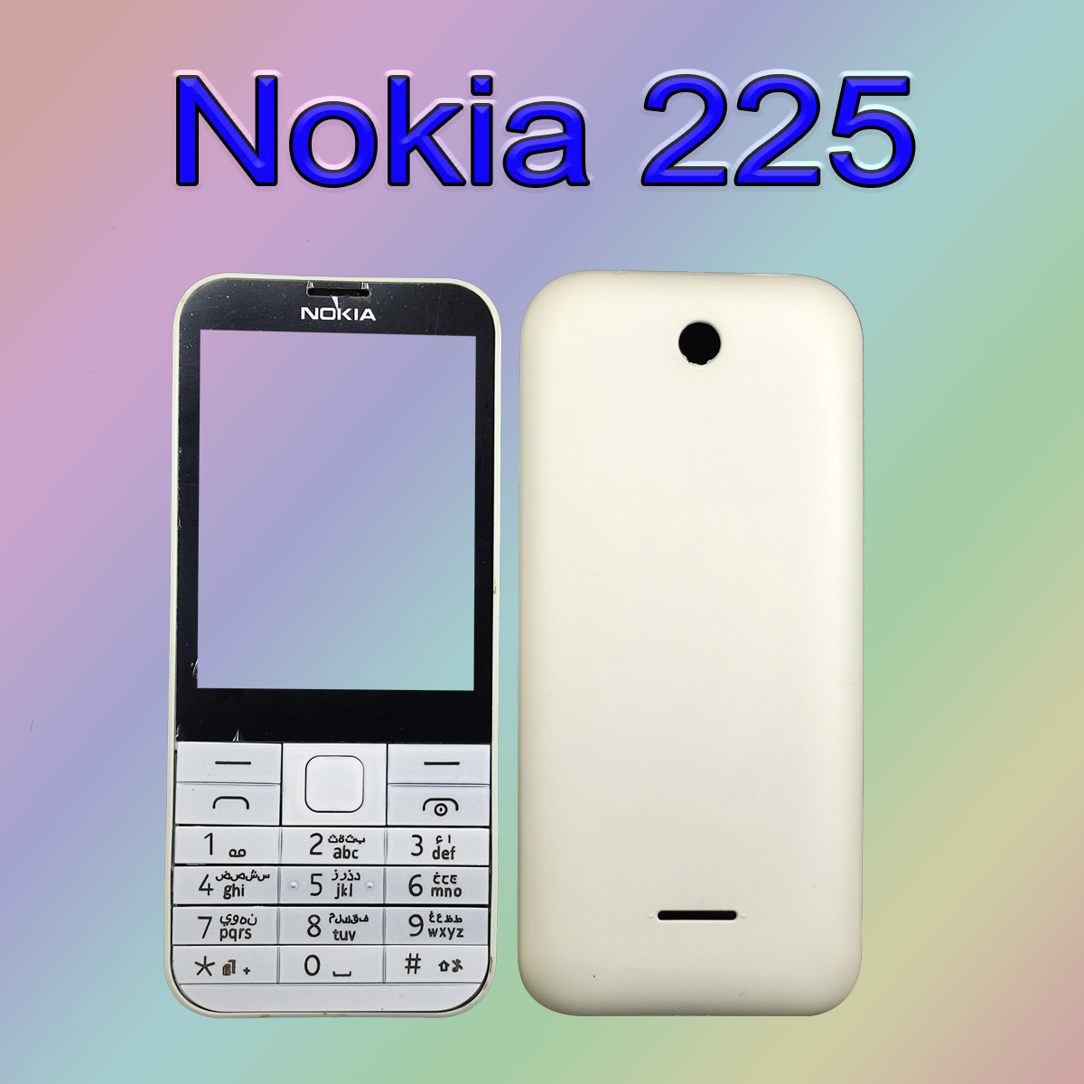 Nokia N225 Nokia_225 Full Body Housing / Casing With Body - Phone Back Cover