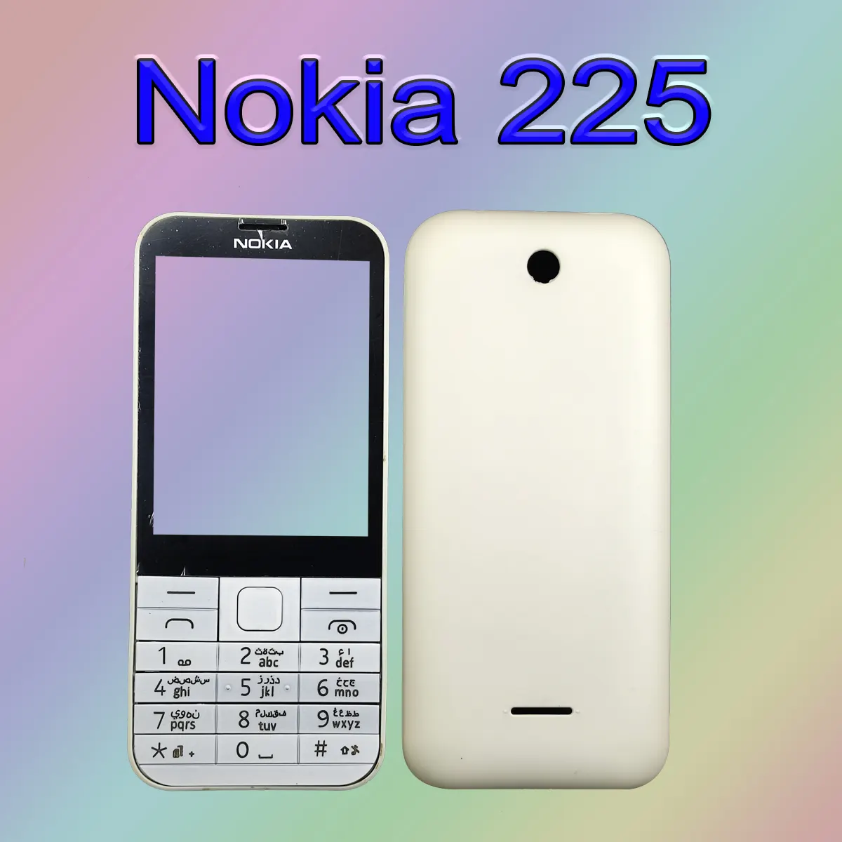 Nokia N225 Nokia_225 Full Body Housing / Casing With Body - Phone Back Cover Replacement Parts Price in Bangladesh - Mobile.com.bd