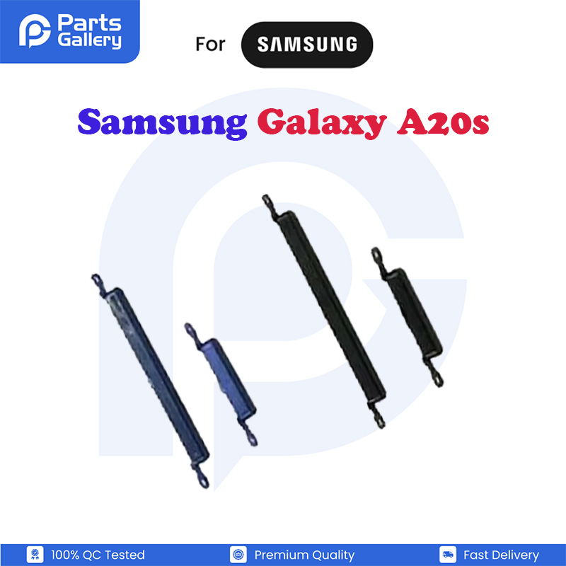 Samsung Galaxy A20S SIde Volume Button + Power ON / Off Buttton Key Set For