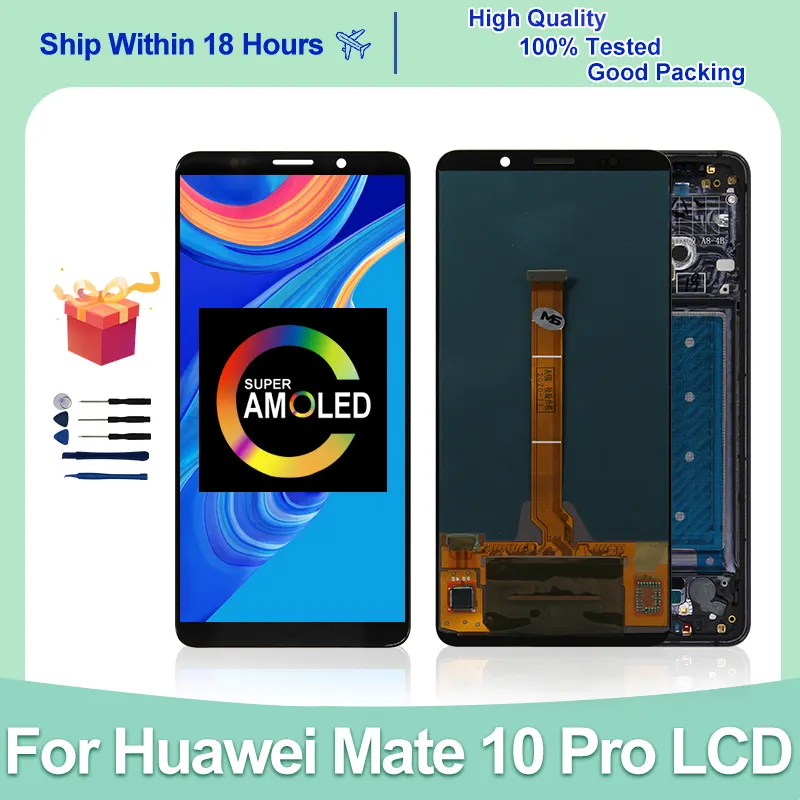 Huawei 6.0" OLED For Huawei Mate 10 Pro LCD Display Touch Screen Digitizer For Huawei Mate Replacement Parts Price in Bangladesh - Mobile.com.bd