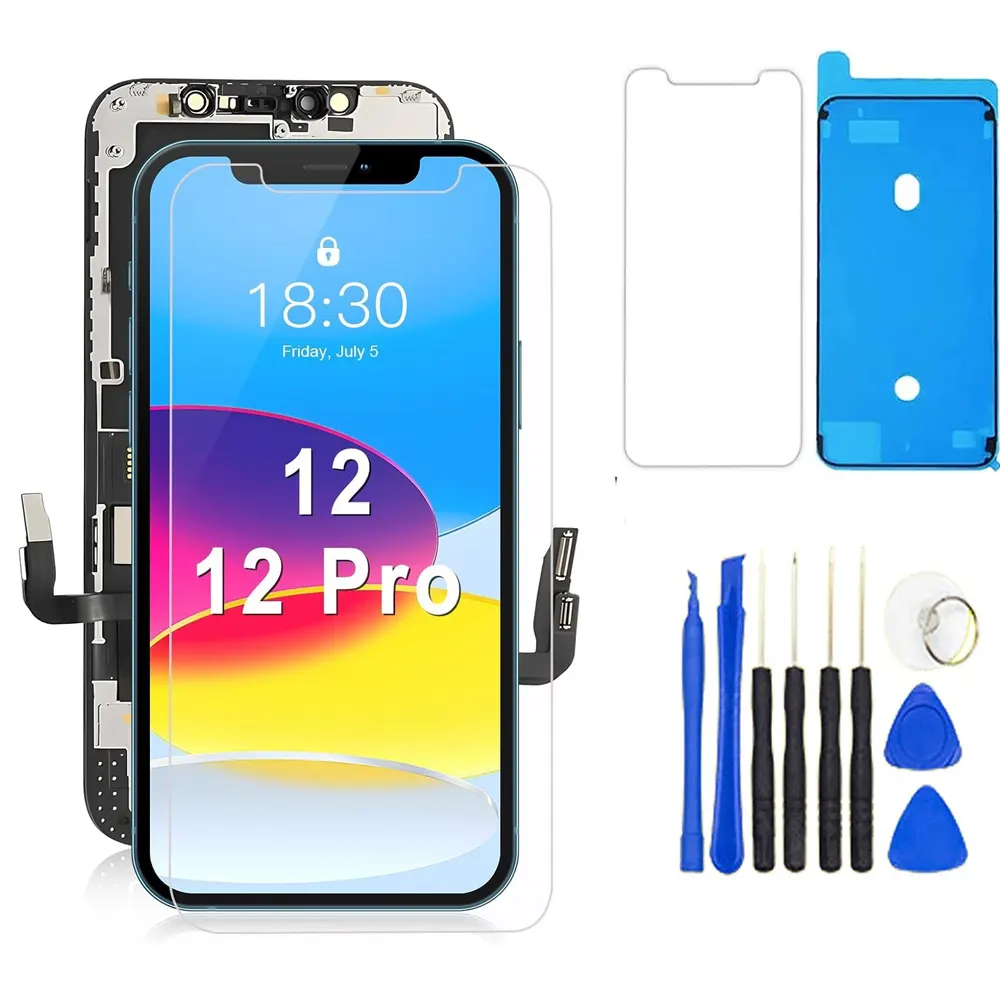 Iphone Incell Aaa+ Quality For iPhone 12/12Pro  LCD Display Touch Screen Digitizer Replacement Parts Price in Bangladesh - Mobile.com.bd